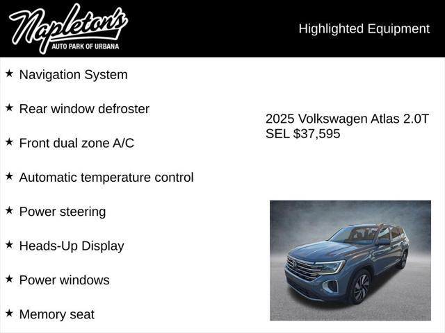 2025 Volkswagen Atlas 2.0T SEL