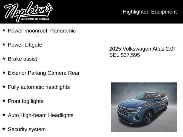 2025 Volkswagen Atlas 2.0T SEL