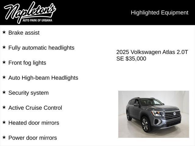 2025 Volkswagen Atlas 2.0T SE w/Technology
