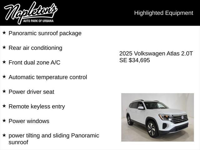 2025 Volkswagen Atlas 2.0T SE w/Technology