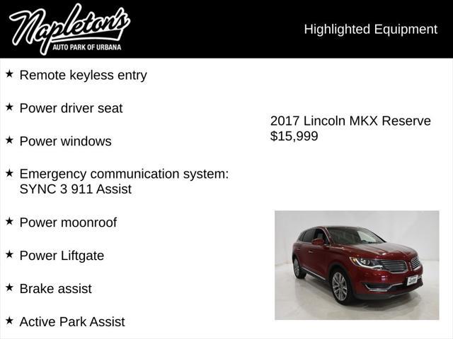 2017 Lincoln MKX Reserve