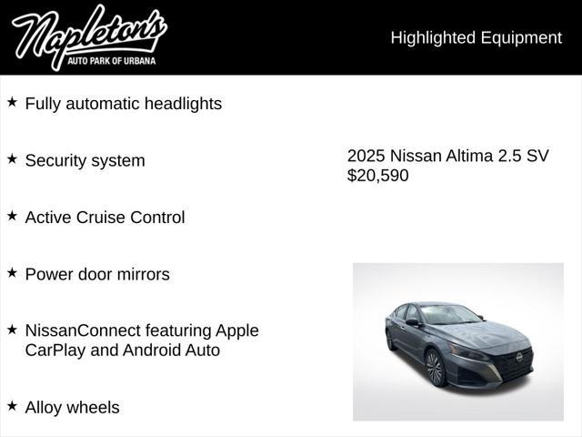 2025 Nissan Altima SV FWD