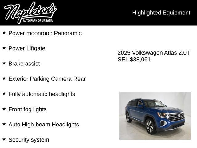 2025 Volkswagen Atlas 2.0T SEL