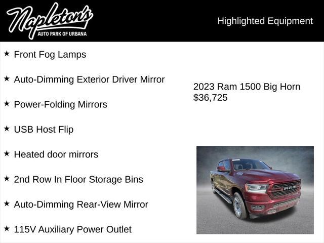 2023 Ram 1500 Big Horn Crew Cab 4x4 5'7" Box