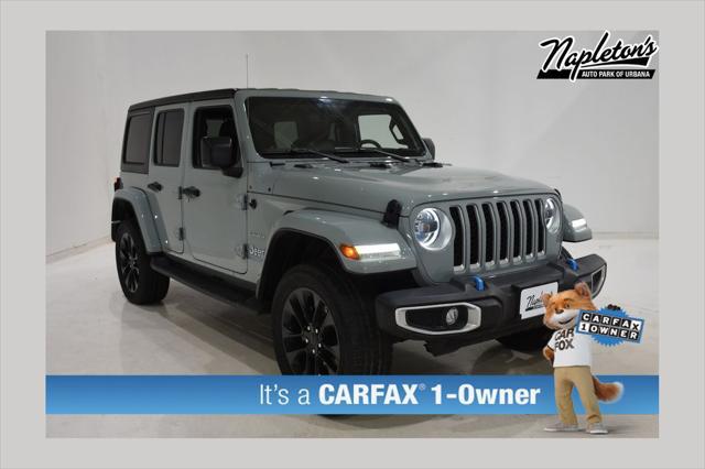 2023 Jeep Wrangler 4xe Sahara 4x4 for sale in URBANA, IL