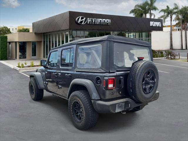 2018 Jeep Wrangler Unlimited Sport 4x4