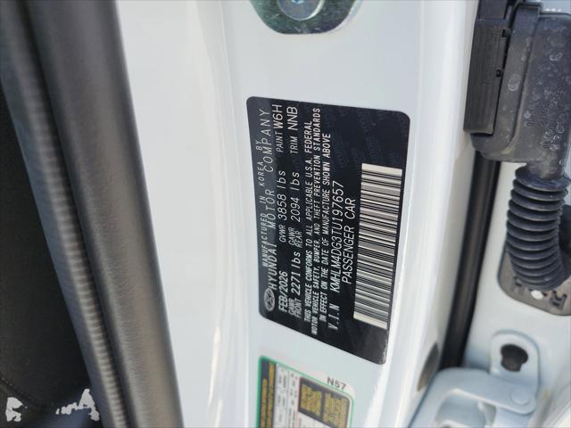 2026 Hyundai Elantra SEL Sport