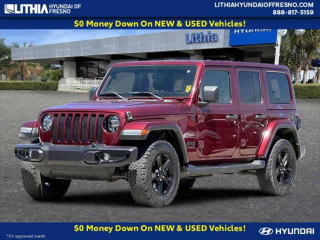 2021 Jeep Wrangler Sahara Altitude 4x4 for sale in FRESNO, CA