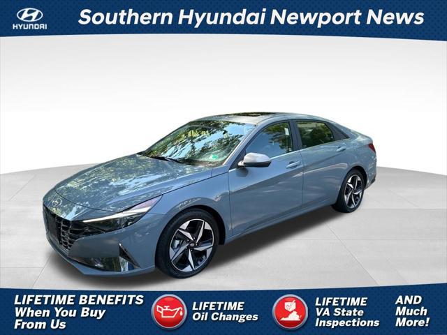 2021 Hyundai Elantra Limited for sale in NEWPORT NEWS, VA