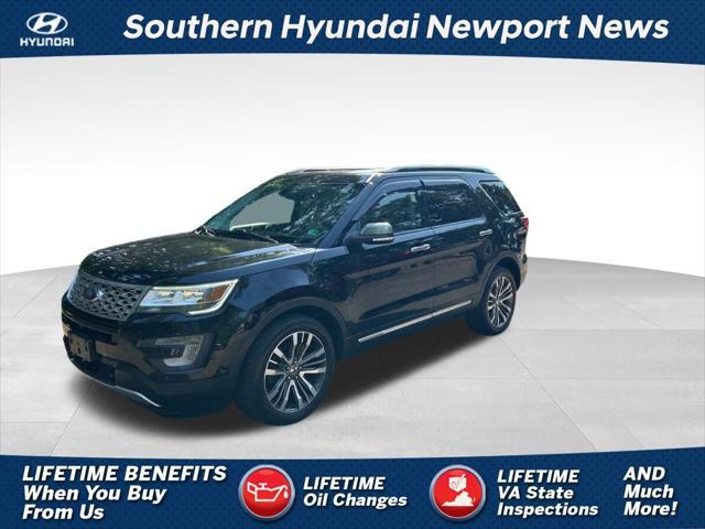 2017 Ford Explorer Platinum for sale in NEWPORT NEWS, VA