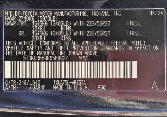 2024 Toyota Highlander Limited