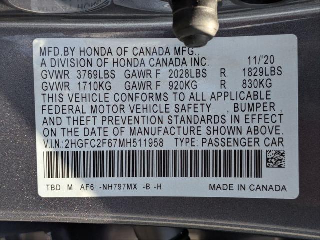 2021 Honda Civic LX