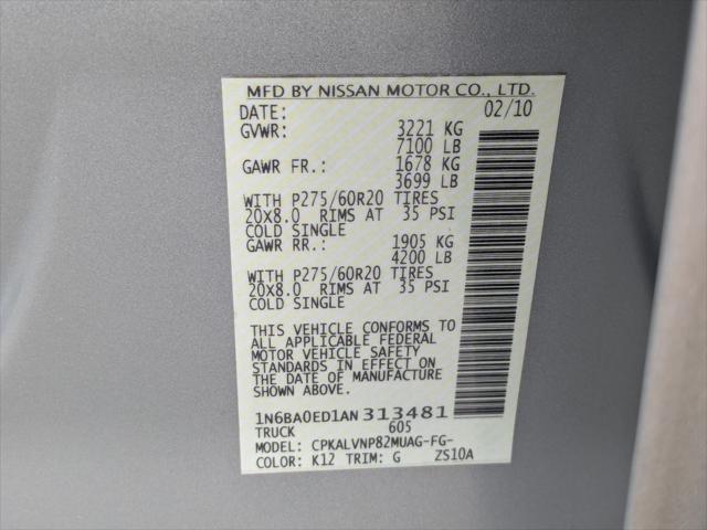 2010 Nissan Titan LE