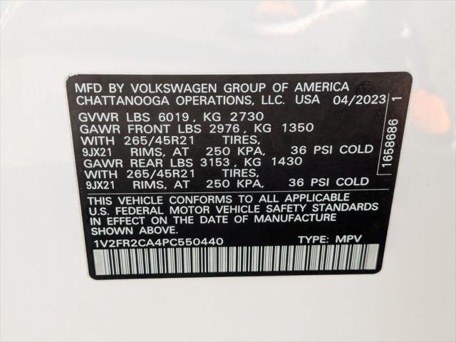 2023 Volkswagen Atlas 3.6L V6 SEL Premium R-Line