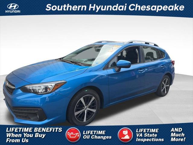 2021 Subaru Impreza Premium 5-Door for sale in CHESAPEAKE, VA