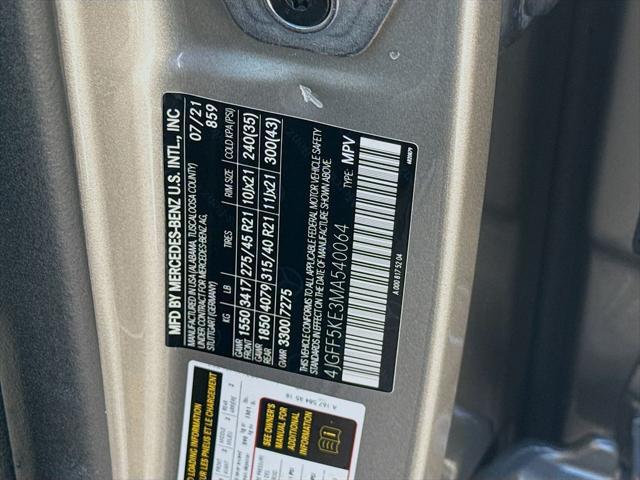 2021 Mercedes-Benz GLS GLS 450 4MATIC