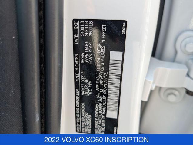 2022 Volvo XC60 B5 Inscription