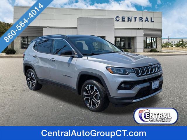 2022 Jeep Compass Limited 4x4 for sale in PLAINFIELD, CT