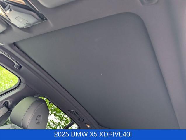 2025 BMW X5 xDrive40i