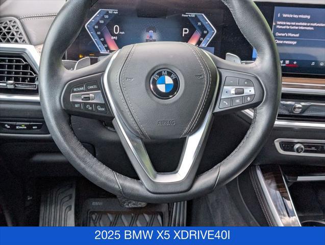 2025 BMW X5 xDrive40i