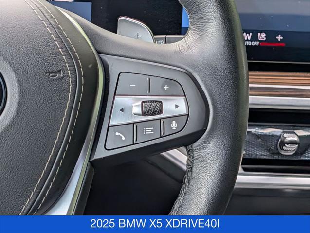 2025 BMW X5 xDrive40i