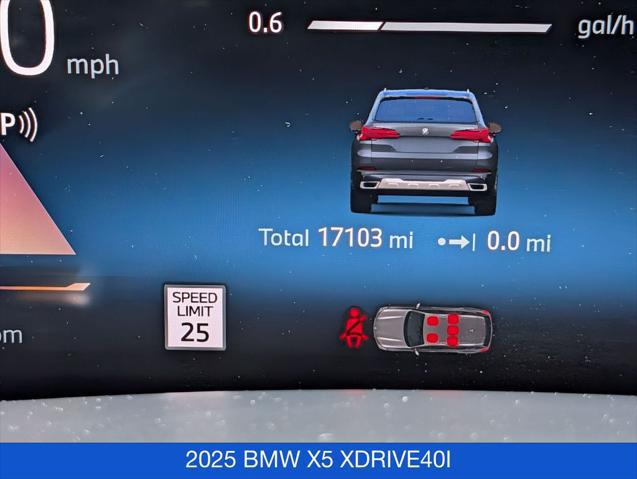 2025 BMW X5 xDrive40i