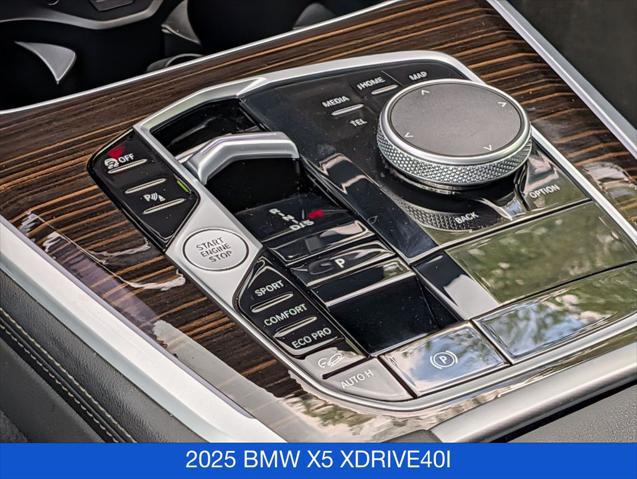 2025 BMW X5 xDrive40i
