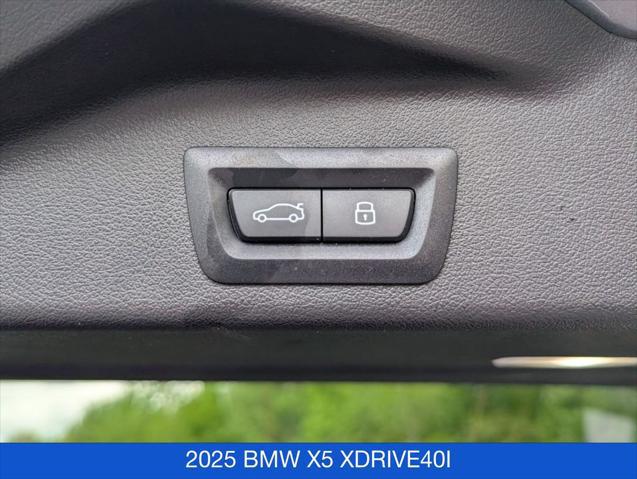 2025 BMW X5 xDrive40i