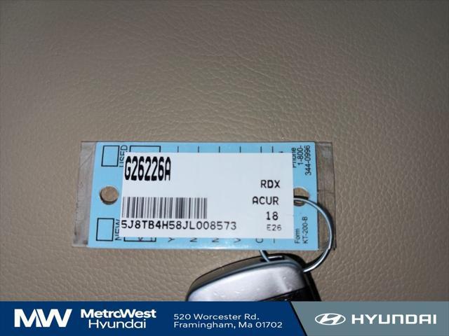 2018 Acura RDX Technology & AcuraWatch Plus Packages