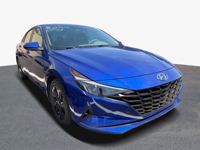 2023 Hyundai Elantra Hybrid Blue