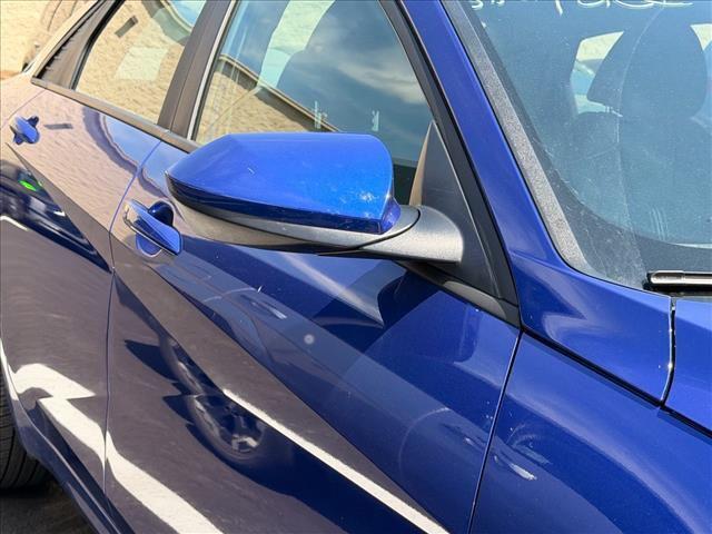 2023 Hyundai Elantra Hybrid Blue