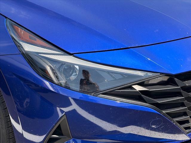 2023 Hyundai Elantra Hybrid Blue