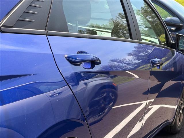 2023 Hyundai Elantra Hybrid Blue