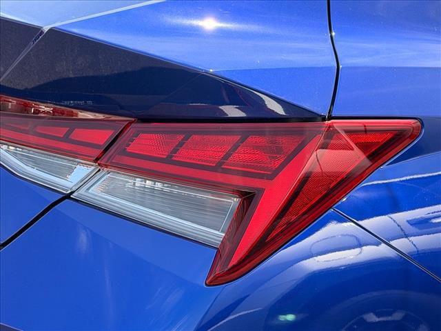 2023 Hyundai Elantra Hybrid Blue