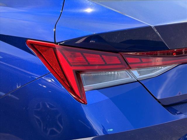 2023 Hyundai Elantra Hybrid Blue