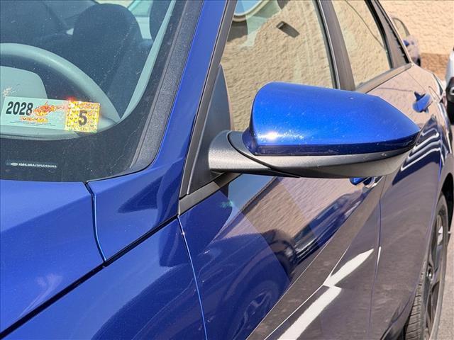 2023 Hyundai Elantra Hybrid Blue