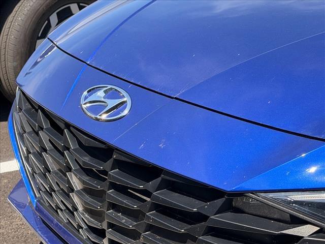 2023 Hyundai Elantra Hybrid Blue