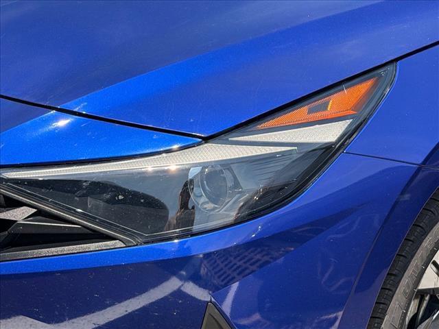 2023 Hyundai Elantra Hybrid Blue