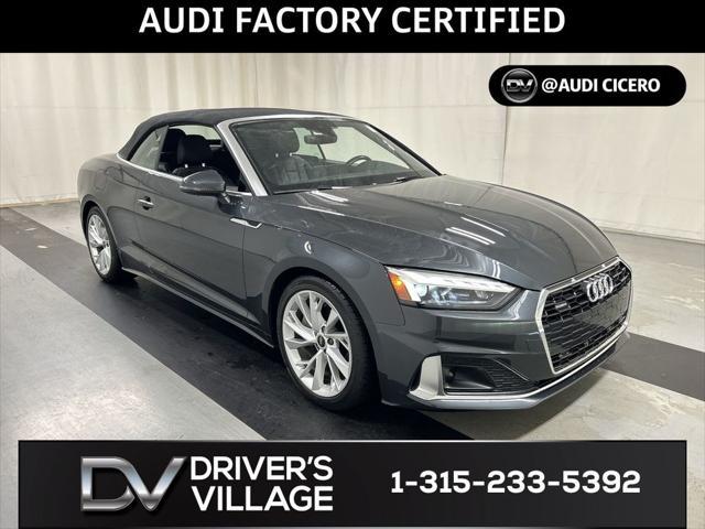2021 Audi A5 Cabriolet Premium Plus 45 TFSI quattro S tronic for sale in CICERO, NY