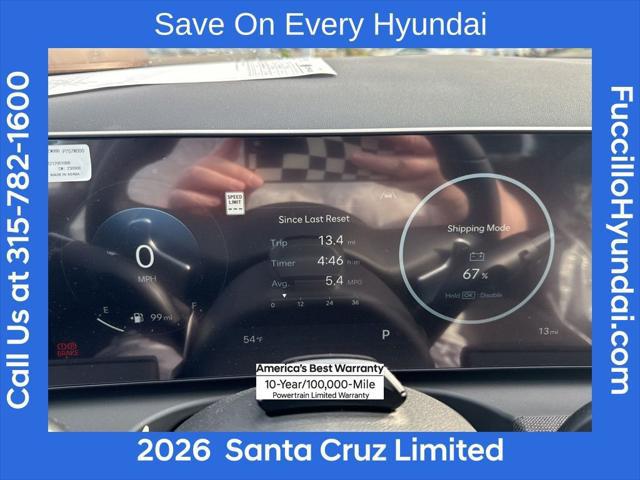 2026 Hyundai Santa Cruz Limited
