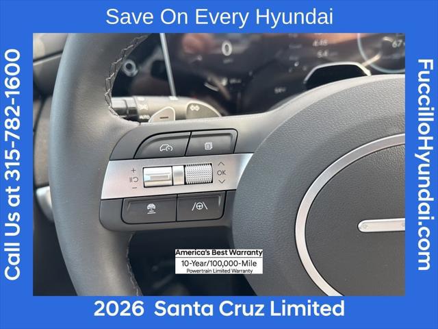2026 Hyundai Santa Cruz Limited