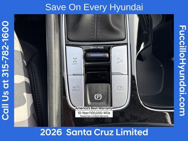2026 Hyundai Santa Cruz Limited