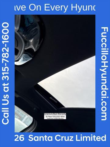 2026 Hyundai Santa Cruz Limited