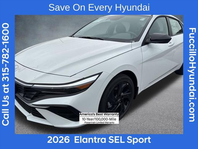 2026 Hyundai Elantra SEL Sport for sale in WATERTOWN, NY