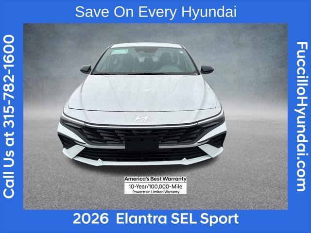 2026 Hyundai Elantra SEL Sport