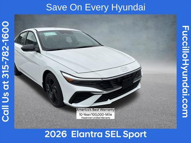 2026 Hyundai Elantra SEL Sport