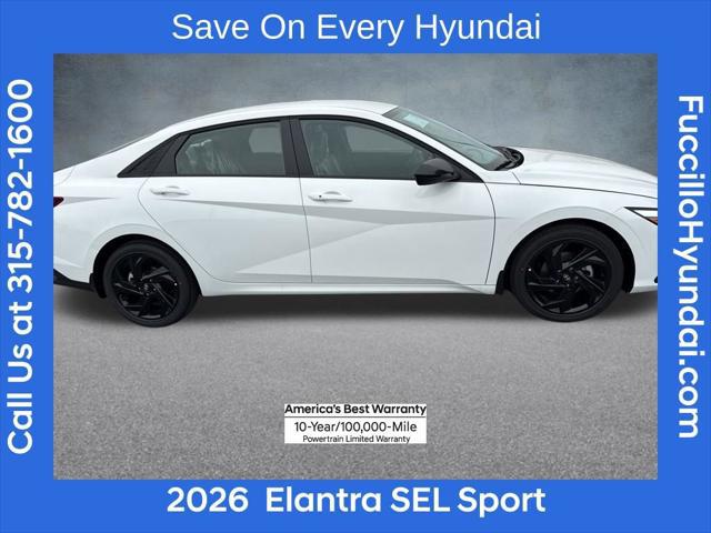 2026 Hyundai Elantra SEL Sport