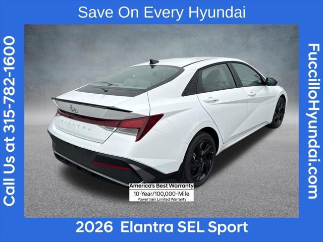 2026 Hyundai Elantra SEL Sport
