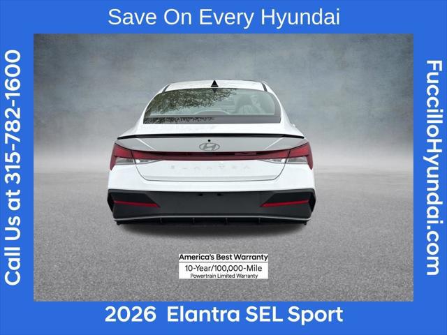 2026 Hyundai Elantra SEL Sport