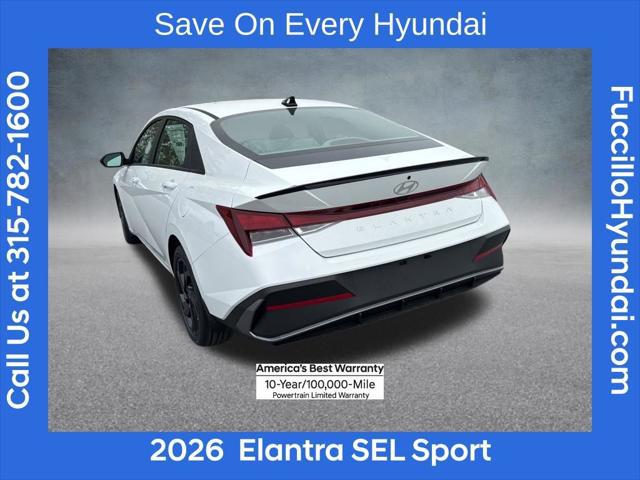 2026 Hyundai Elantra SEL Sport